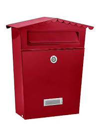 wall mounted senior red post box 29 99
