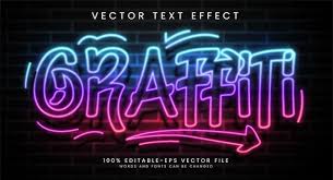 Premium Vector Graffiti Editable Text