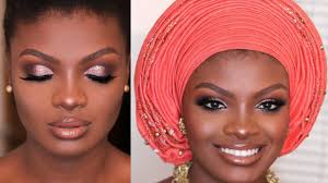 nigerian traditional bridal makeup and
