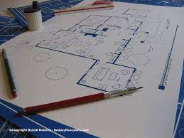 Tv Show Floor Plan Blueprint Poster Art