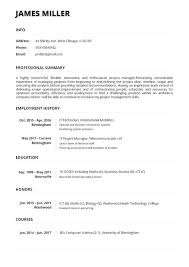 Resume Maker Online Create A Perfect Resume In 5 Minutes