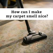 how can i make my carpet smell nice