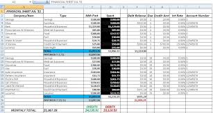 Free Accounting And Bookkeeping Excel Spreadsheet Template