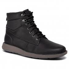 Boots Clarks Un Larvik Peak 261445967 Black Leather