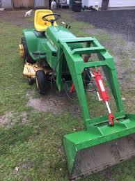 john deere 318 garden tractor with a or