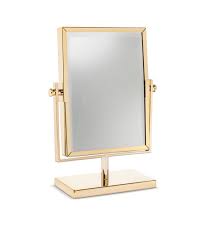 west emory two sided gold vanity mirror