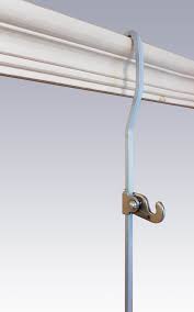 With this system, your ceiling, wall and picture hanging system unite as one. Moulding Rail Picture Hanging Rod 4mm Square Dado Rail Hanging System