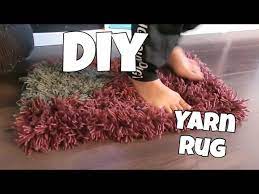 how to make a yarn rug easy