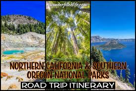 northern california national parks road