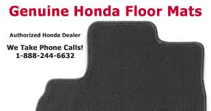 genuine honda floor mats free