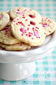 Valentine's day cake, cookie & dessert recipes. Valentine Cookies Funfetti Cookies The 36th Avenue