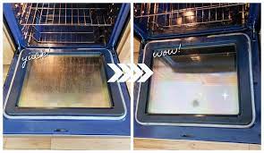 fastest way to clean your oven glass