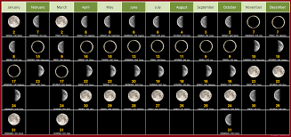 Moon Phases Calendar 2019 January Moon Phase Calendar