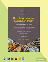 Invitation for lunch email sample; 21 Luncheon Invitation Designs Templates Doc Psd Ai Id Pages Publisher Free Premium Templates