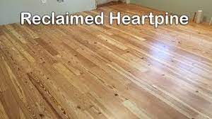 reclaimed heartpine how to install
