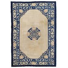 antique chinese carpet at