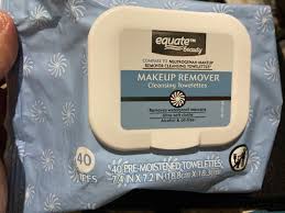 equate make up remover wipes beauty