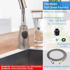 kitchen faucet pull down spray head
