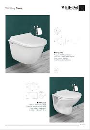Wall Hung Toilet Color White Ivory