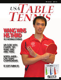 Usa Table Tennis Magazine 2014 Winter By Tabletennisnow