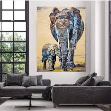 Finger Painting Extra Large Wall Art