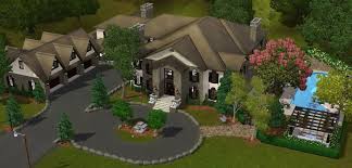 Mod The Sims Stone Mountain Manor No