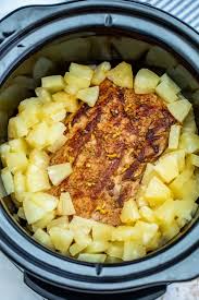 slow cooker pork loin pineapple recipe