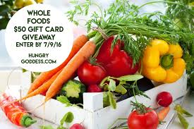 whole foods gift card giveaway hungry dess