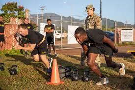 military physical fitness test