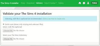 The items in the community and personal (username) parts of the gallery are all not visible. The Sim Architect Having Problems With Your Sims 4 Installation Try