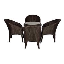 Outdoor Patio Furniture 4 Chairs