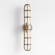 Boathouse Metal Cage Wall Sconce