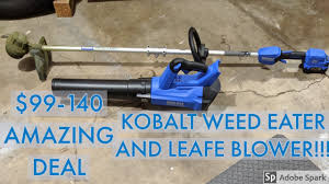 Taking the head unit apart was quite simple. Kobalt 24v Weed Eater And Leaf Blower 100 Dollars Youtube