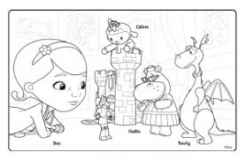 Children love to know how and why things wor. Doc Mcstuffins Free Printable Coloring Pages For Kids