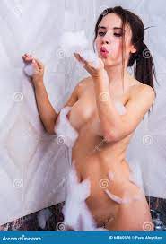 Naked woman stock photo. Image of caucasian, bodycare - 64860576