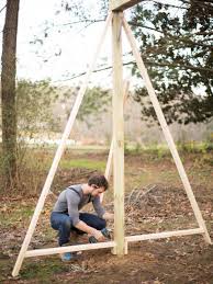How To Build A Modern A Frame Swing Set