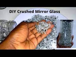 Diy Crushed Glass Mirror How To Make