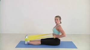 seated row 15 minute resistance band