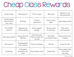 How To Reward Your Class Almost For Free Classroom Rewards