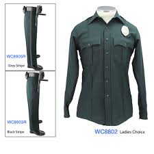 Elbeco Textrop Spruce Green Long Sleeve Uniform Shirt For Women
