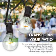 led outdoor party string lights