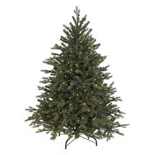 Gki Bethlehem Lighting 4 5 Ft Hunter Fir Pre Lit Christmas Tree With Pinecones Hayneedle
