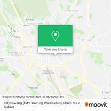 How to get to Citybowling (City Bowling Wiesbaden) by Bus, Train or Light  Rail?