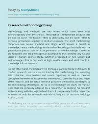 Download free research paper methodology sample. Research Methodology Free Essay Example