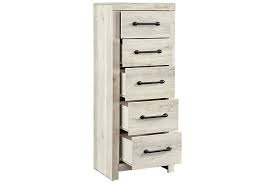 Nova tallboy tall narrow 5 drawer chest of drawers in white bedroom furniture. Cambeck Narrow Chest Of Drawers Ashley Furniture Homestore
