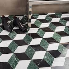 check pattern ceramic floor tile