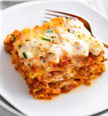 Quick Homemade Lasagna gambar png