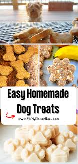 easy homemade dog treats fill my