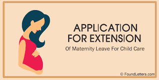 maternity leave for child care