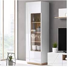 We reviewed all curio cabinet styles from corner to mounted, from glass to rustic antique wood. Modern Living Room Tall Display Cabinet Futura Fu 02 In White Gloss Sold By Arthauss Amazon Co Uk Kitchen Home